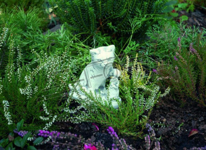 Garten Dekoration Katz & Maus Statue Skulptur Figuren Skulpturen